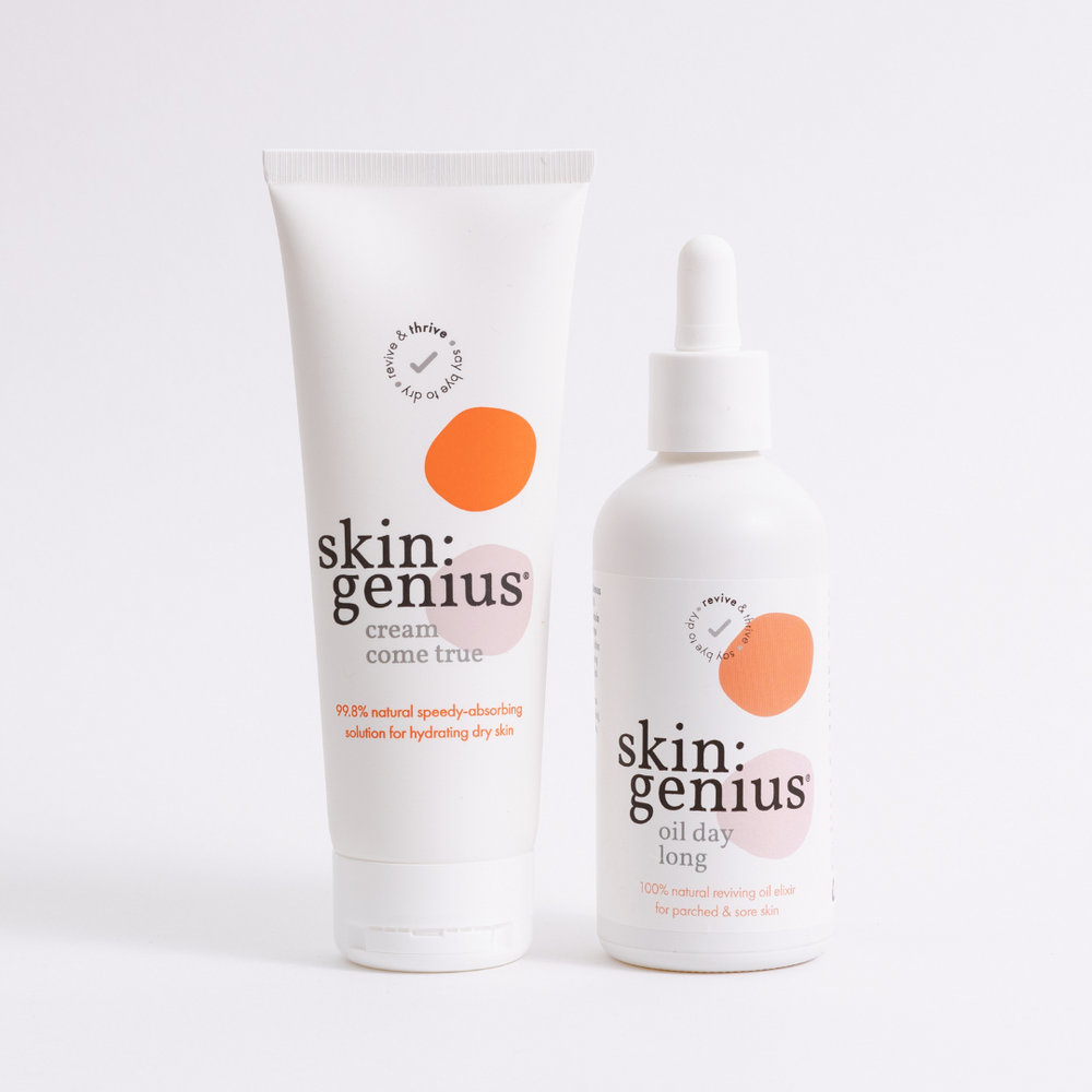 eczema cream and eczema oil by Skin Genoius