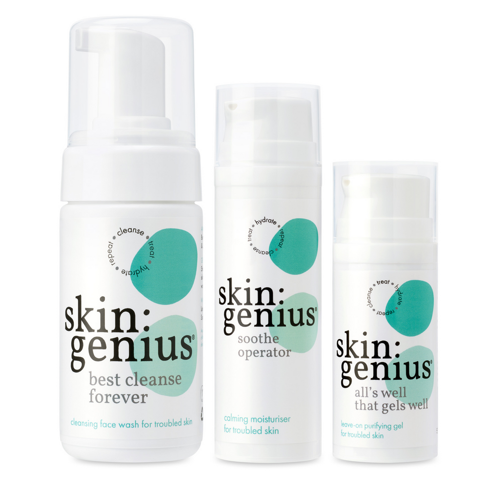 
                  
                    Skin Genius acne treatment skincare set
                  
                